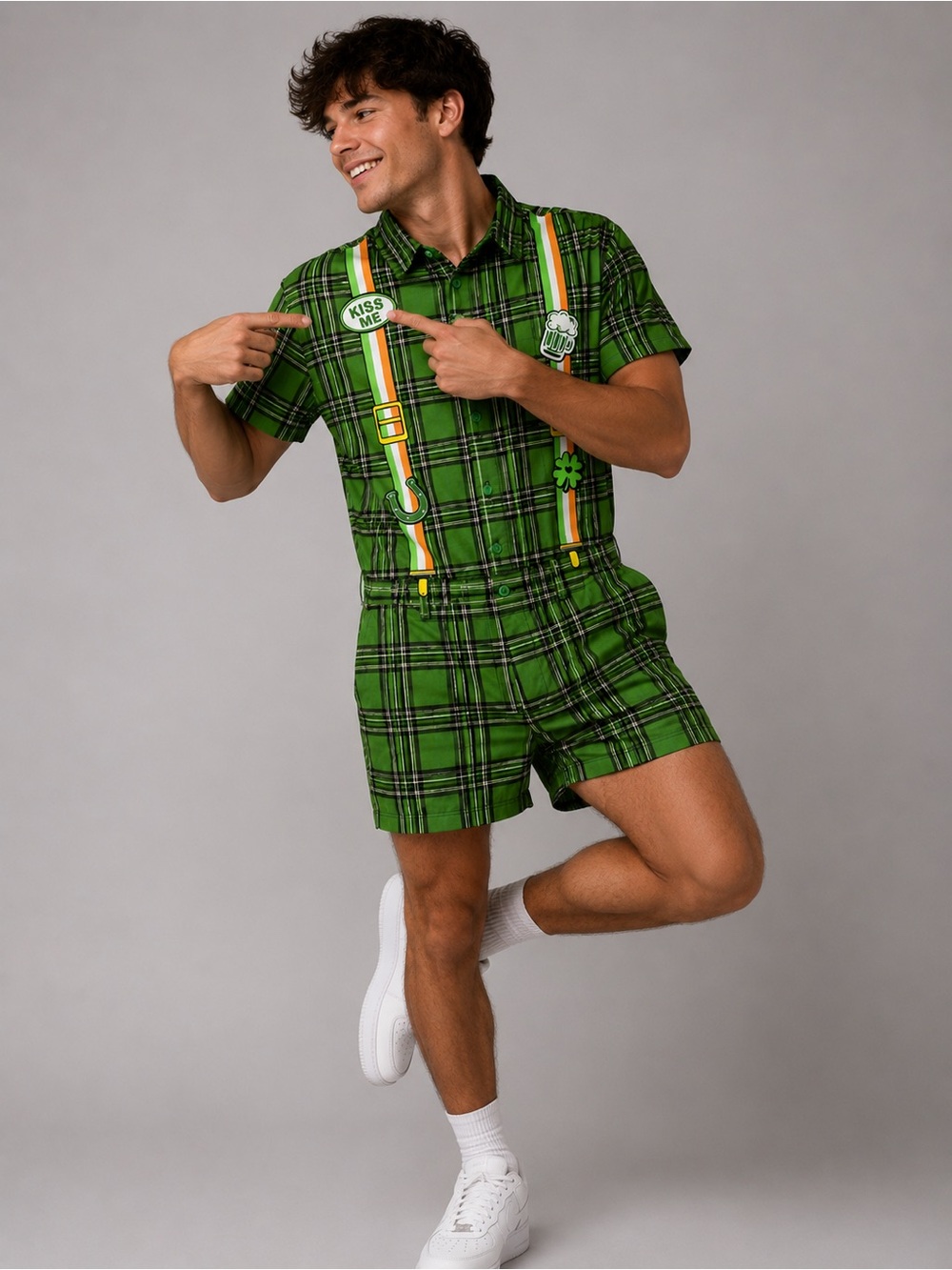 Mad Engine St. Patrick's Day Romper